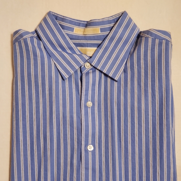 Michael Kors Striped Button Up Shirt - Picture 1 of 3